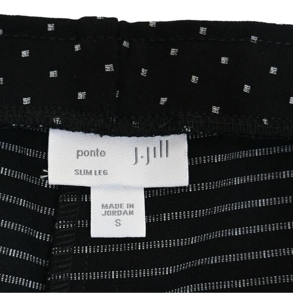 J. Jill Womens S Black Ponte Slim Leg Pull On Pant - Picture 8 of 10